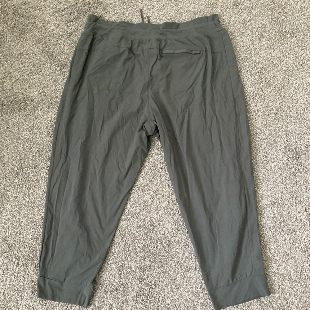 Athleta Trekkie North Joggers Womens 24 Green Hiking Travel Pants - Picture 6 of 7